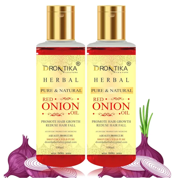 100%_Pure_Natural_Herbal_Natural_Red_Onion_Oil_For_Hair_Growth_Anti_Hair_Fall_(200_Ml.)