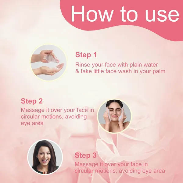Rose_Brightening_Foaming_Face_Wash|_Ayurvedic_And_Organically_Pure_|_150_ml