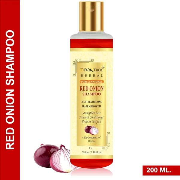 Drontikanatural_Red_Onion_Shampoo_With_Red_Onion_Seed_Oil_Extract,_Black_Seed_Oil_&_Pro-Vitamin_B5_(400Ml)