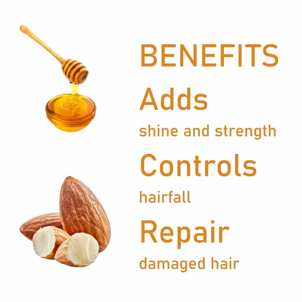 Natural_Honey_&_Almond_Hair_Shampoo_For_Controlling_Hair_Fall_|Natural_Shampoo_For_Healthy_&_Shiny_Hair_|Suitable_For_All_Hair_Types,_100%_Pure_&_Natural_(Pack_Of_2,_Honey_Almond)