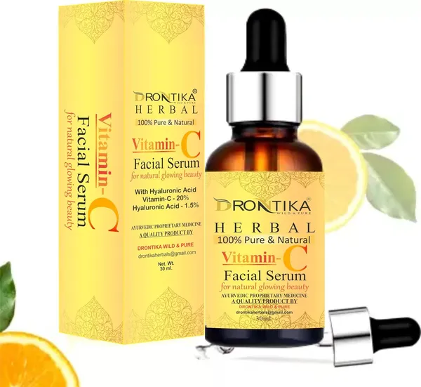 Herbal_Vitamin_C_Face_Serum,_For_Nourished_&_Bright_Skin_With_Antioxidant_Rich_Vitamin_C_&_Kakadu_Plum_Extract,_Non_Greasy,_30_Ml_(Pack_Of_2)
