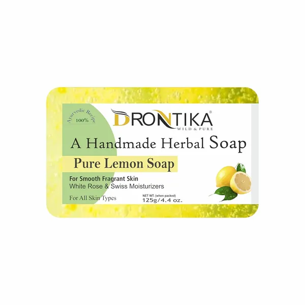Handmade_Assorted_Bath_Soap_Lemon_And_Fruit_Combo_Of_Fresh_(Pack_Of_8)_Each_125Gm