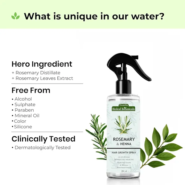 Bioleaf_Botanicals_Rosemary_Water_Spray_For_Hair_Growth_&_Hair_Thickness_With_Rice_Water_&_Henna_|100%_Natural_Extract_|_Soft_&_Smooth_Hair|_Controls_Hairfall|_Non-Greasy_&_Fast_Absorbing_|_200_Ml