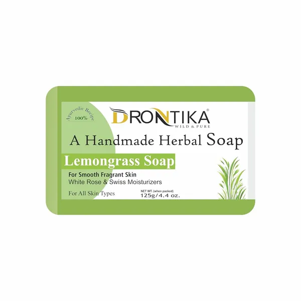 Handmade_Assorted_Bath_Soap_Combo_Of_Fresh_Lemongrass_&_Orange_(Pack_Of_8)_Each_125Gm.