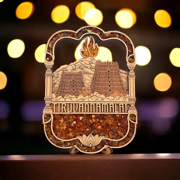 Real_Wood_And_Amber_Pano_Thiruvannamalai_For_Home_Decor
