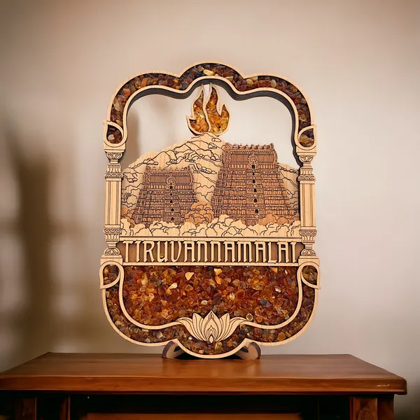 Real_Wood_And_Amber_Pano_Thiruvannamalai_For_Home_Decor