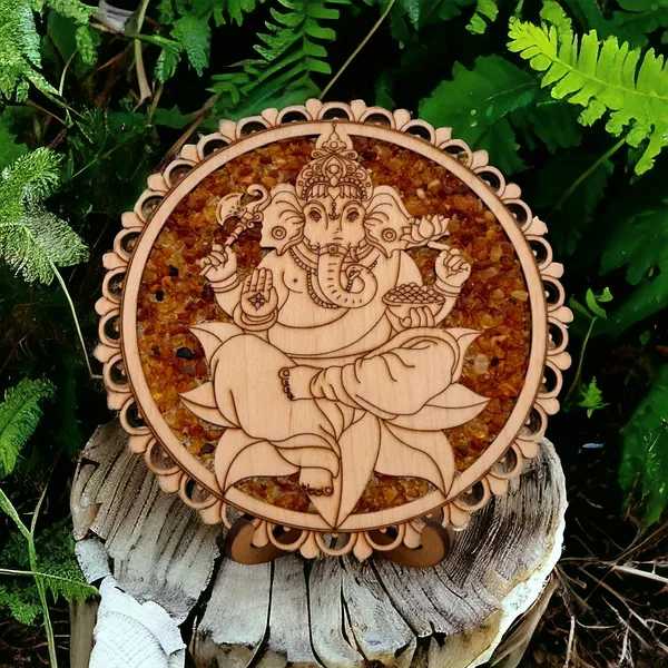Real_Wood_And_Amber_Vitraz_Ganesha_Full_For_Home_Decor