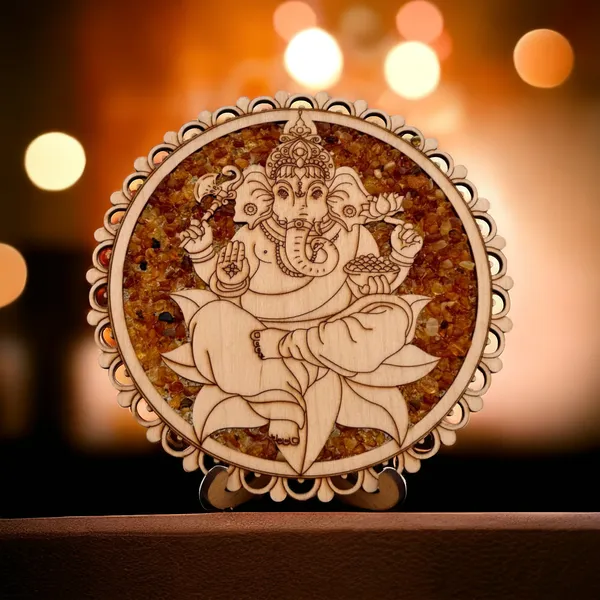 Real_Wood_And_Amber_Vitraz_Ganesha_Full_For_Home_Decor