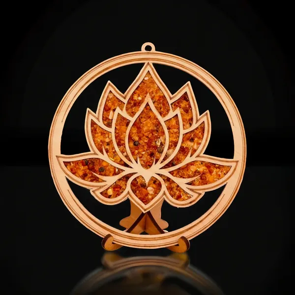 Real_Wood_And_Amber_Vitraz_Lotus_Cut_For_Home_Decor