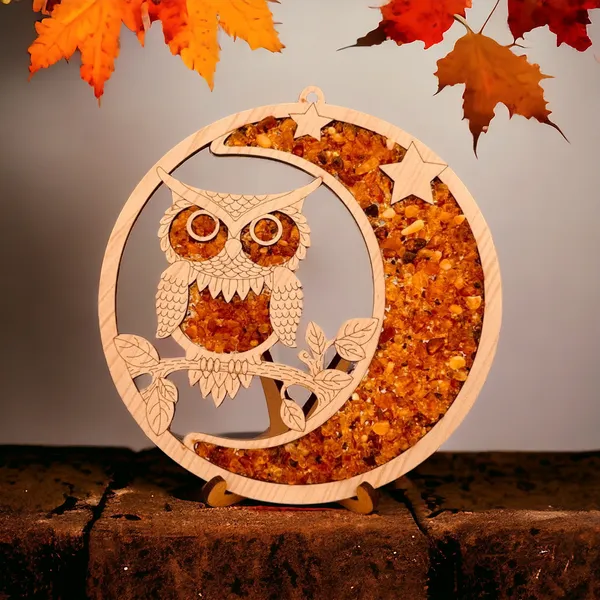 Real_Wood_And_Amber_Vitraz_Owl_And_Moon_For_Home_Decor