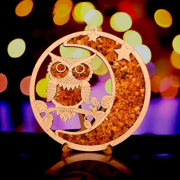 Real_Wood_And_Amber_Vitraz_Owl_And_Moon_For_Home_Decor