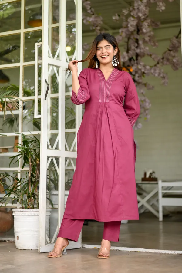 Maroon_Cotton_Embroidered_Co-Ord_Set_For_Women