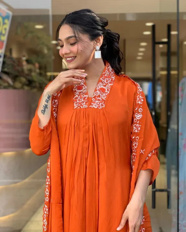 Orange_Premium_Designer_Ethnic_Suit_Set_For_Women