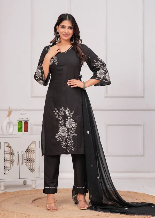 Bainkutpuri_Women_Black_embroidered_Ethnic_Suit_Set_for_Women