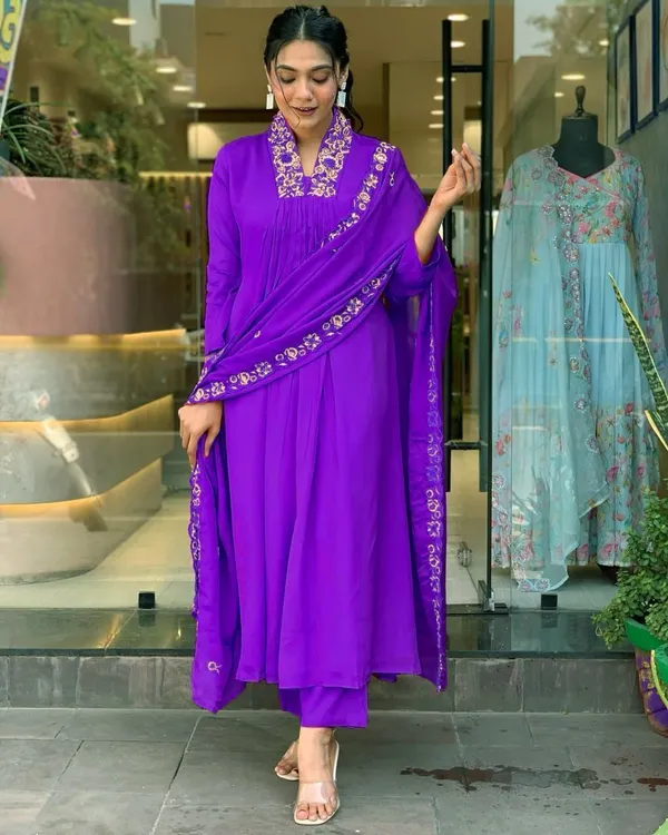 Purple_Premium_Designer_Ethnic_Suit_Set_For_Women
