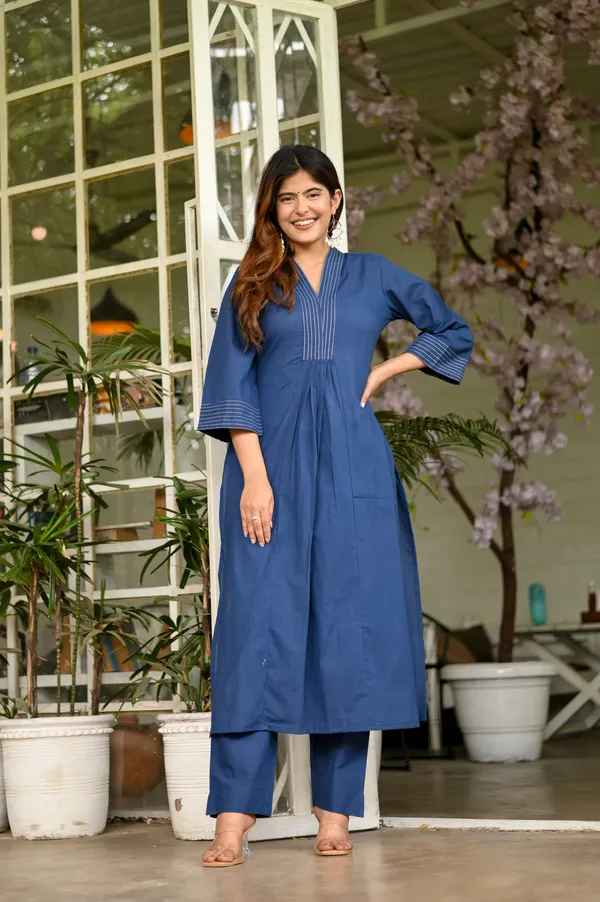 Blue_Cotton_Embroidered_Co-Ord_Set_For_Women