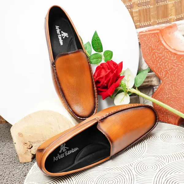 Tan_Synthetic_Premium_Loafers_For_Men