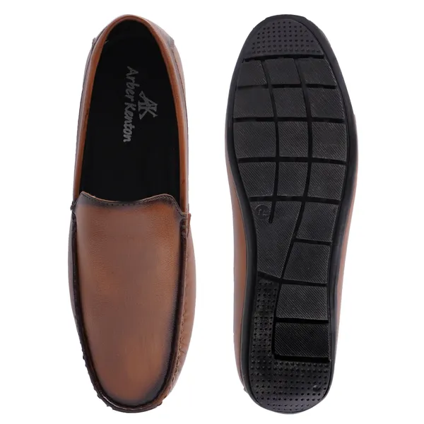 Tan_Synthetic_Premium_Loafers_For_Men