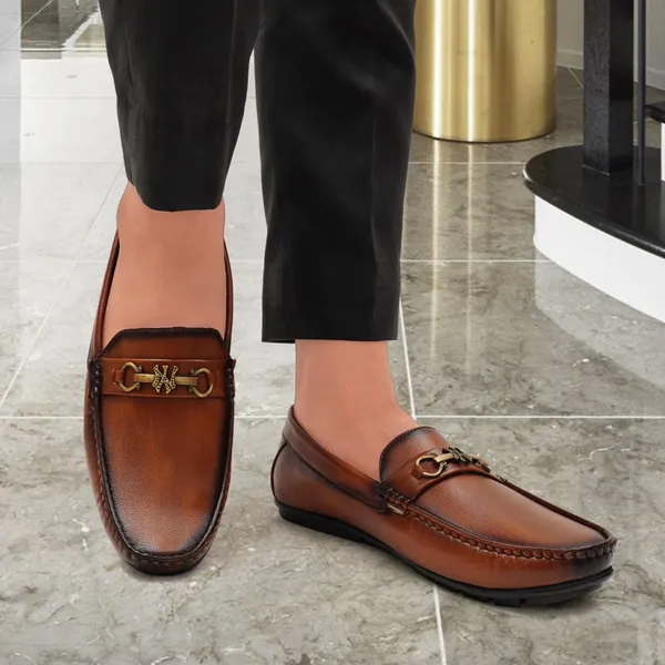 Tan_Synthetic_Premium_Loafers_For_Men