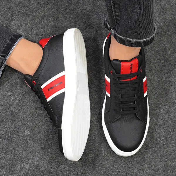 Black_Synthetic_Stylish_Sneakers_For_Men