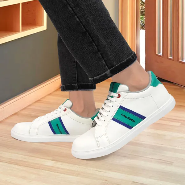 White_Synthetic_Stylish_Sneakers_For_Men