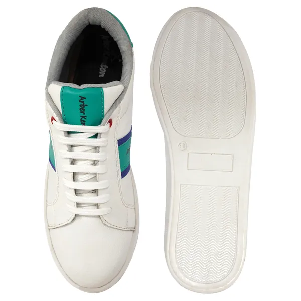 White_Synthetic_Stylish_Sneakers_For_Men