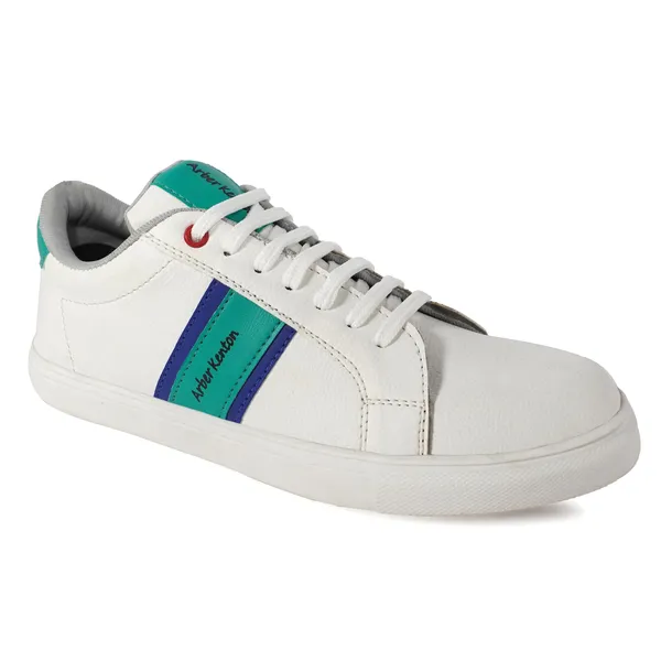 White_Synthetic_Stylish_Sneakers_For_Men