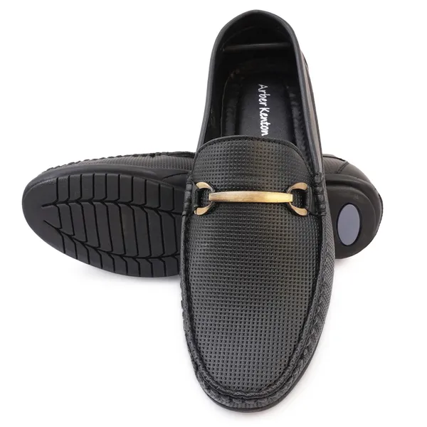 Black_Synthetic_Ethnic_Loafers_For_Men