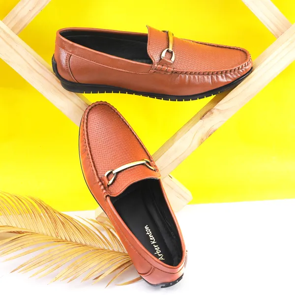 Brown_Synthetic_Ethnic_Loafers_For_Men