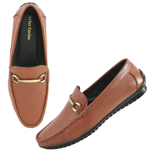 Brown_Synthetic_Ethnic_Loafers_For_Men
