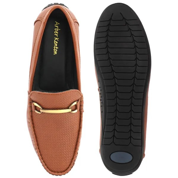 Brown_Synthetic_Ethnic_Loafers_For_Men