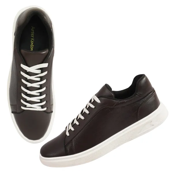 Brown_Synthetic_Embossed_Designs_With_Memory_Foam_Insole_Sneakers_For_Men