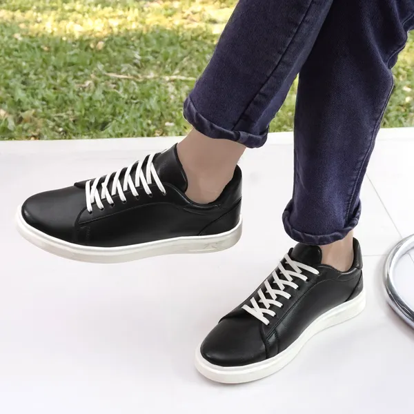 Black_Synthetic_Memory_Foam_Insole_Sneakers_For_Men