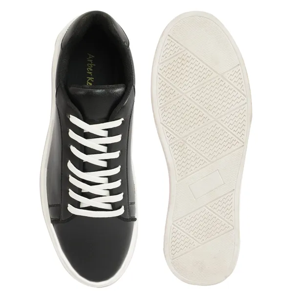 Black_Synthetic_Memory_Foam_Insole_Sneakers_For_Men