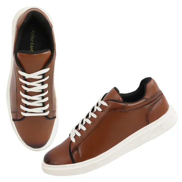 Tan_Synthetic_Memory_Foam_Insole_Sneakers_For_Men