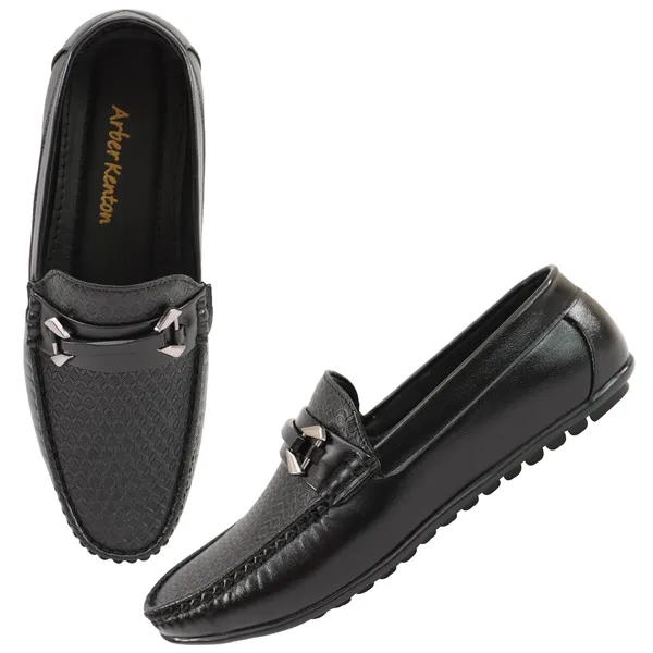 Black_Synthetic_Designer_Ethnic_Wear_Loafers_For_Men