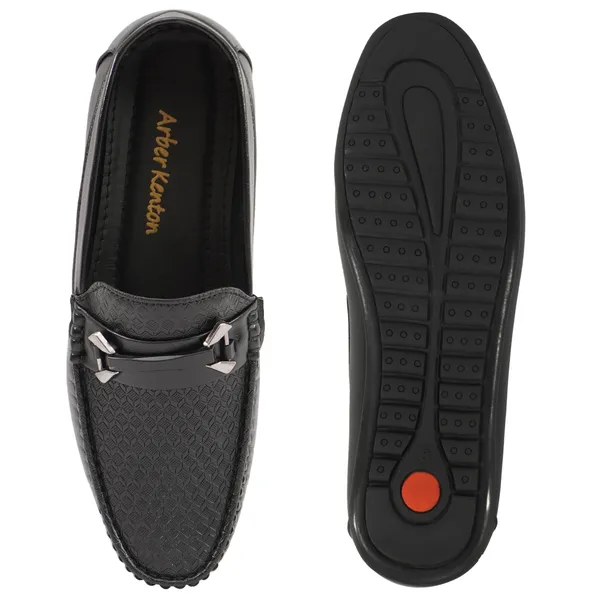 Black_Synthetic_Designer_Ethnic_Wear_Loafers_For_Men