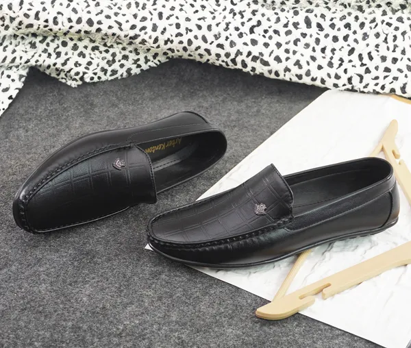 Black_Synthetic_Designer_Ethnic_Wear_Loafers_For_Men