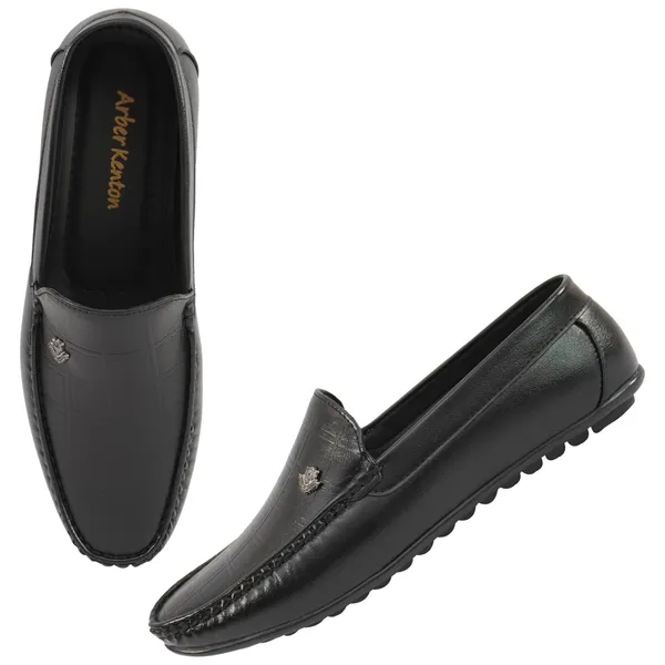 Black_Synthetic_Designer_Ethnic_Wear_Loafers_For_Men