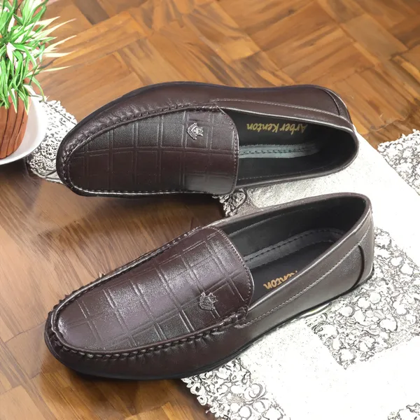 Brown_Synthetic_Designer_Ethnic_Wear_Loafers_For_Men