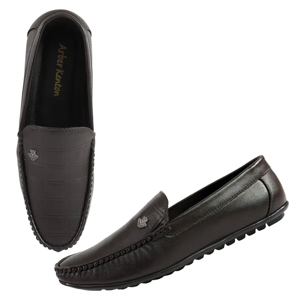 Brown_Synthetic_Designer_Ethnic_Wear_Loafers_For_Men