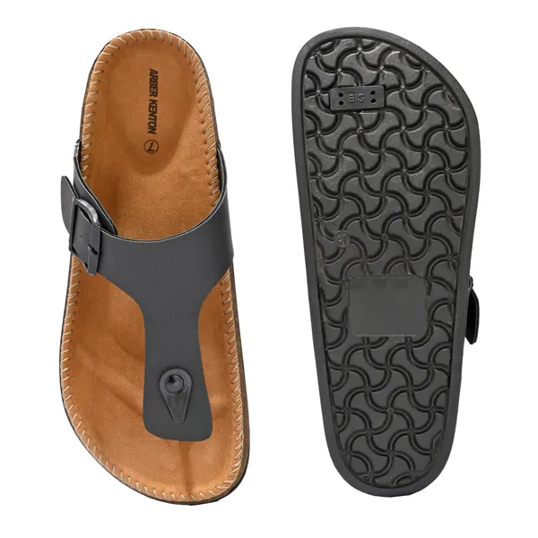 Black_Premium_Comfortable_Men_Sandal