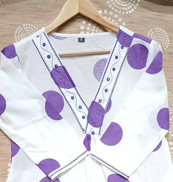 Multicolor_Rayon_Printed_Flared_Kurti_With_Pant_For_Women