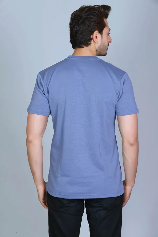 Sky_Blue_Cotton_Regular_Classic_Fit_Plain_T_Shirt_For_Men