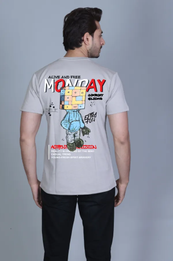 Grey_Cotton_Half_Sleeve_Regular_Printed_Tshirt_For_Men