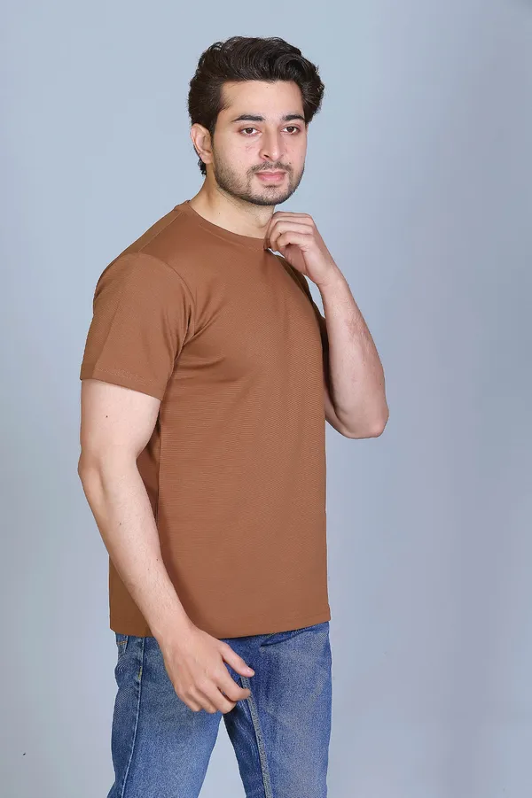 Brown_Cotton_Half_Sleeve_Regular_Customizable_T_Shirt__For_Men