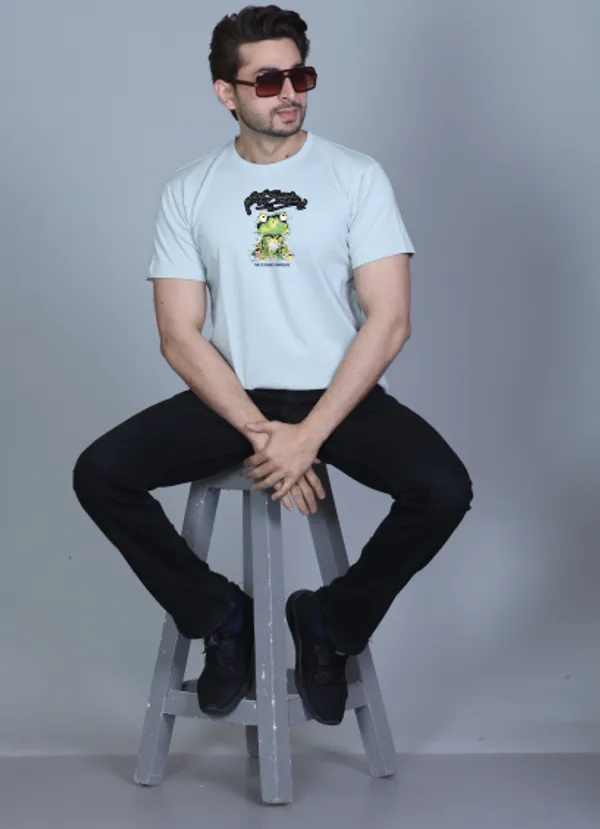Sky_Blue_Cotton_Half_Sleeve_Regular_Printed_Tshirt_For_Men