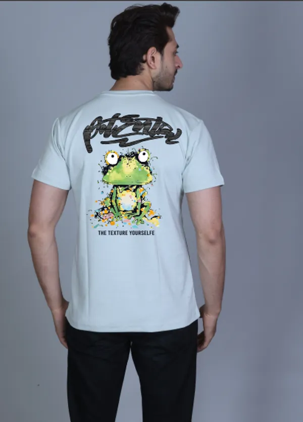 Sky_Blue_Cotton_Half_Sleeve_Regular_Printed_Tshirt_For_Men