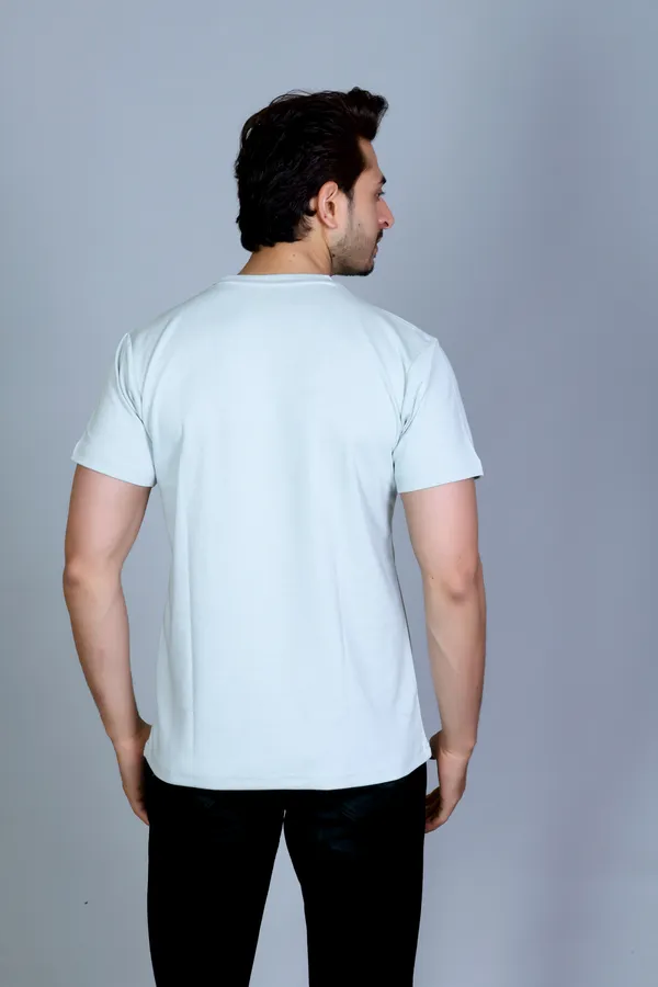Sky_Blue_Cotton_Half_Sleeve_Regular_Printed_Tshirt_For_Men