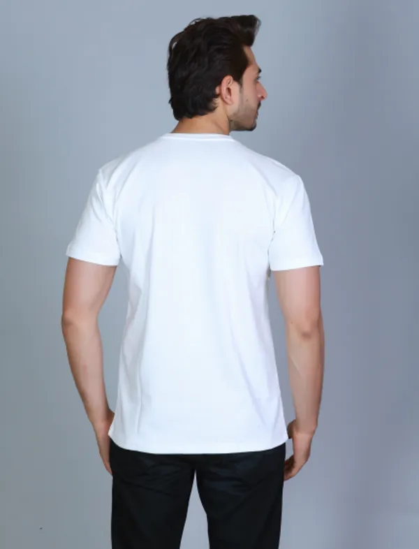 White_Cotton_Half_Sleeve_Regular_Printed_Tshirt_For_Men